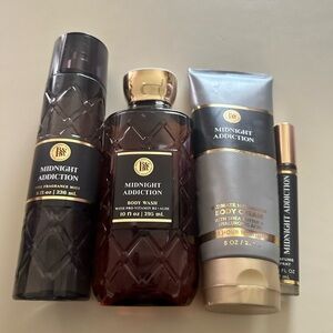 Midnight Addiction Fragrance and Body Care Set Bath and Body Works